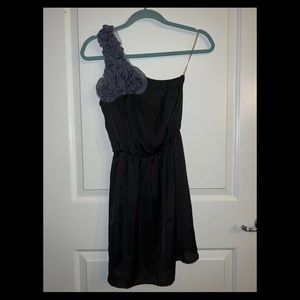 Floral One Shoulder Dress